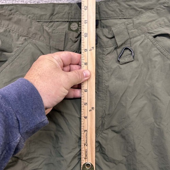 Boy Scouts Shorts Mens Chino Cargo Adult Size Small X 11.0 In Green BSOA - Picture 5 of 10